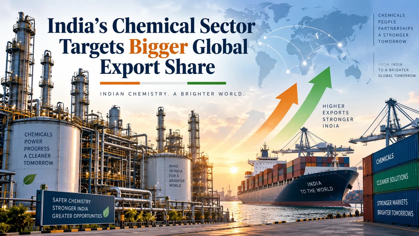 India’s Chemical Sector Targets Bigger Global Export Share